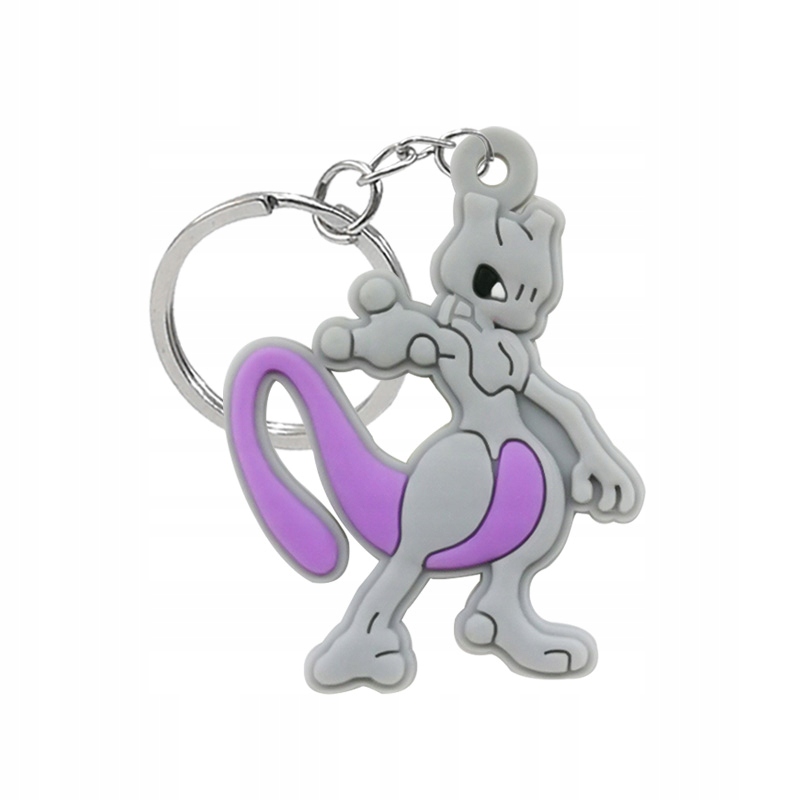 

Brelok gumowy Pokemony Pikachu Ash Pokemon Mewtwo