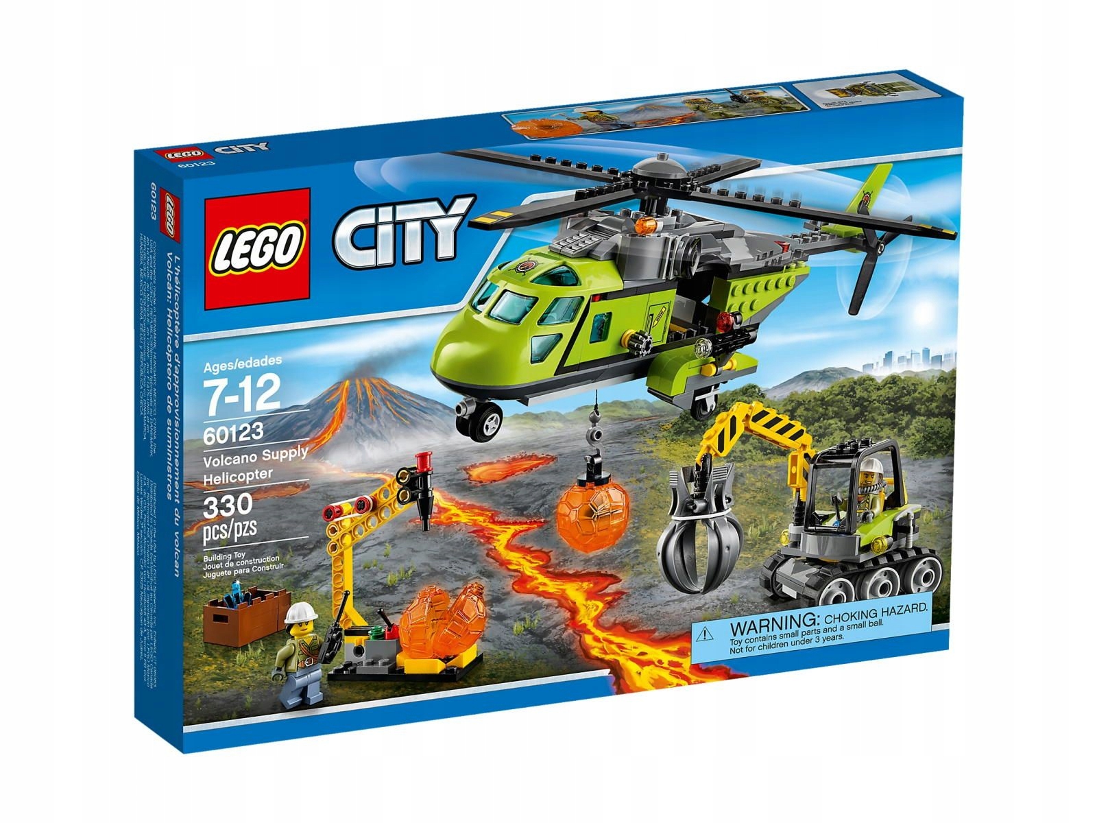 Lego City 60123 Dodávka vrtulníku Nové