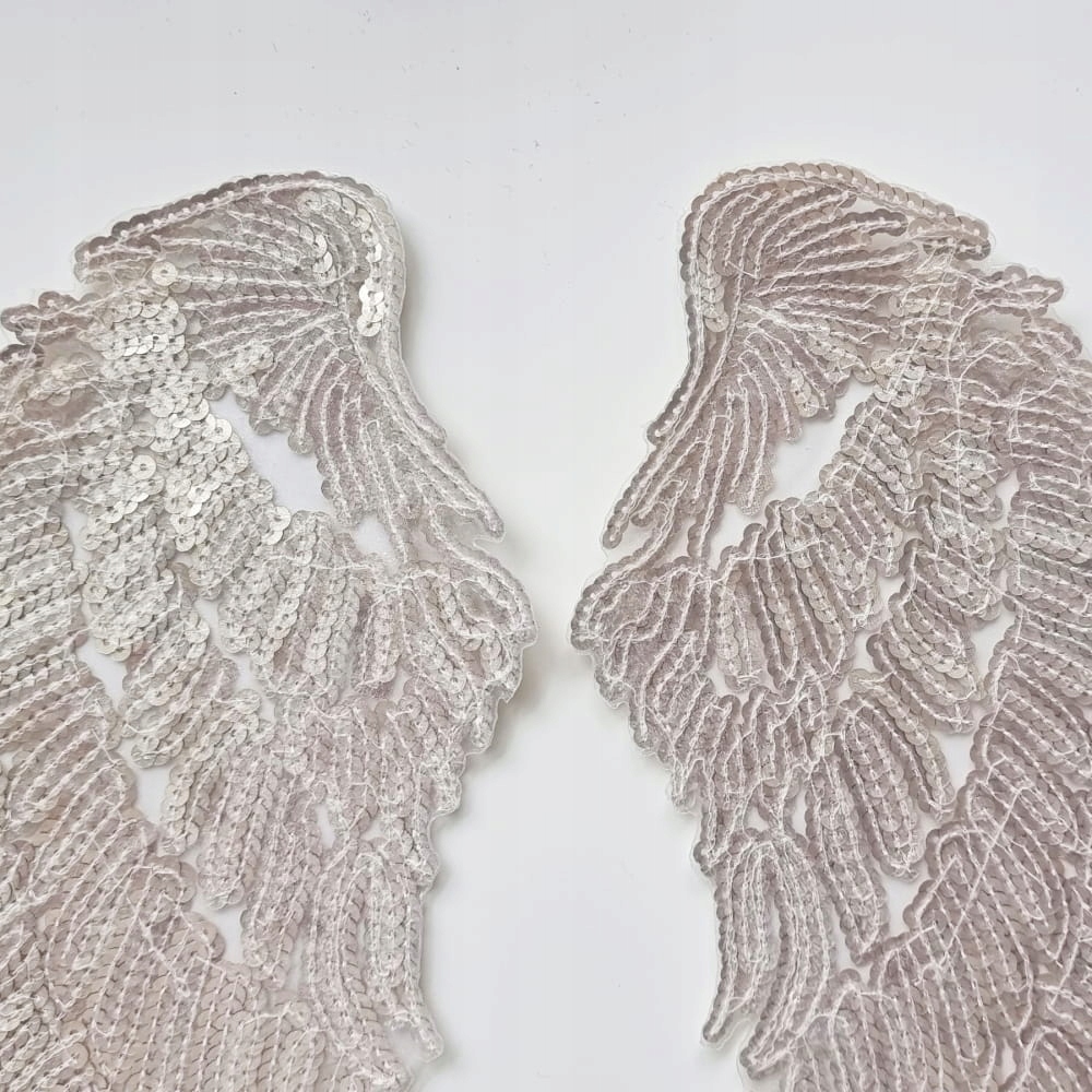 Aplikacja termo na odzież - Skrzydła cekinowe Kod producenta WZHS