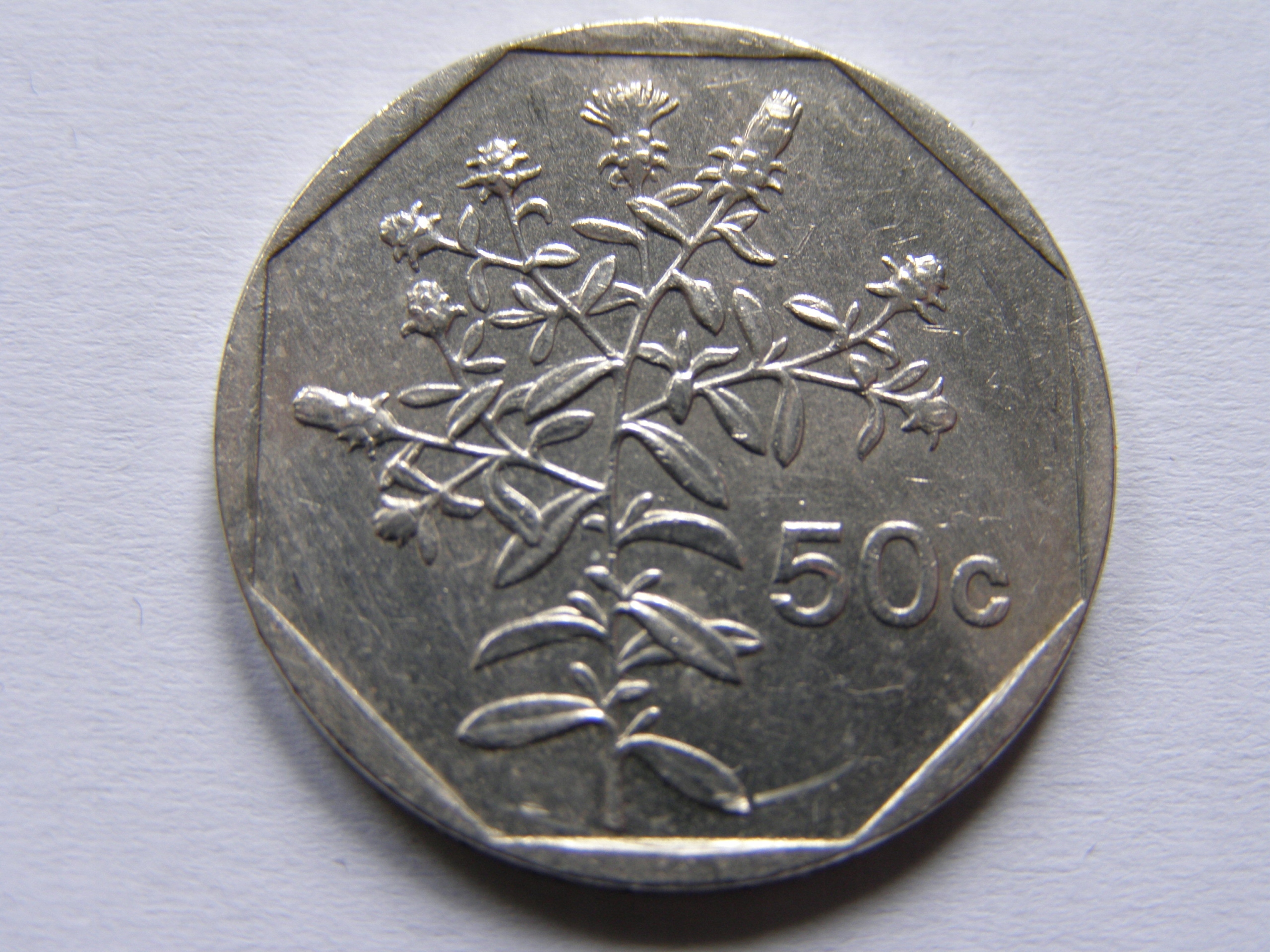MALTA 50 CENTS 1995 ROK !!!!!!!!!!!!!!!!!!!!! 1779