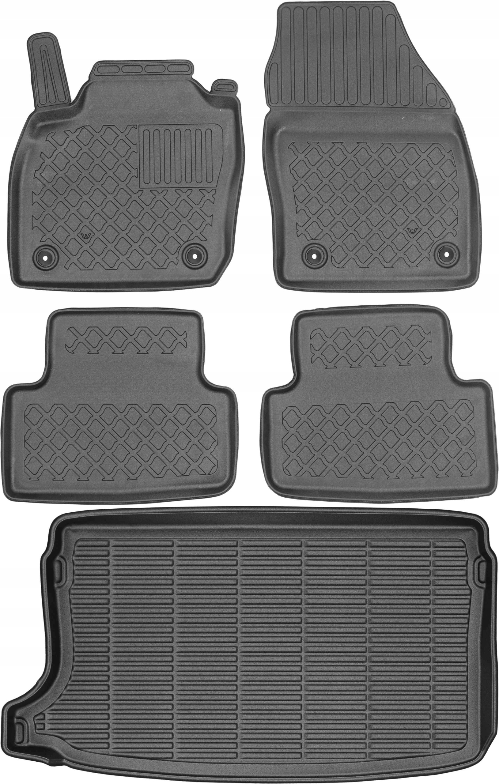 Vw T-Cross Suv 2019 Koberce batožinový priestor