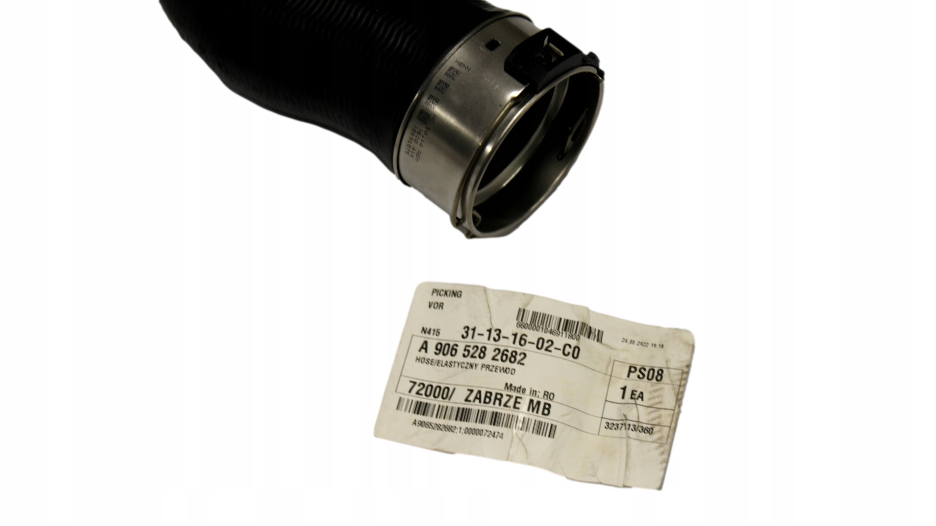 Mercedes Sprinter 906 turbo intercooler pravý