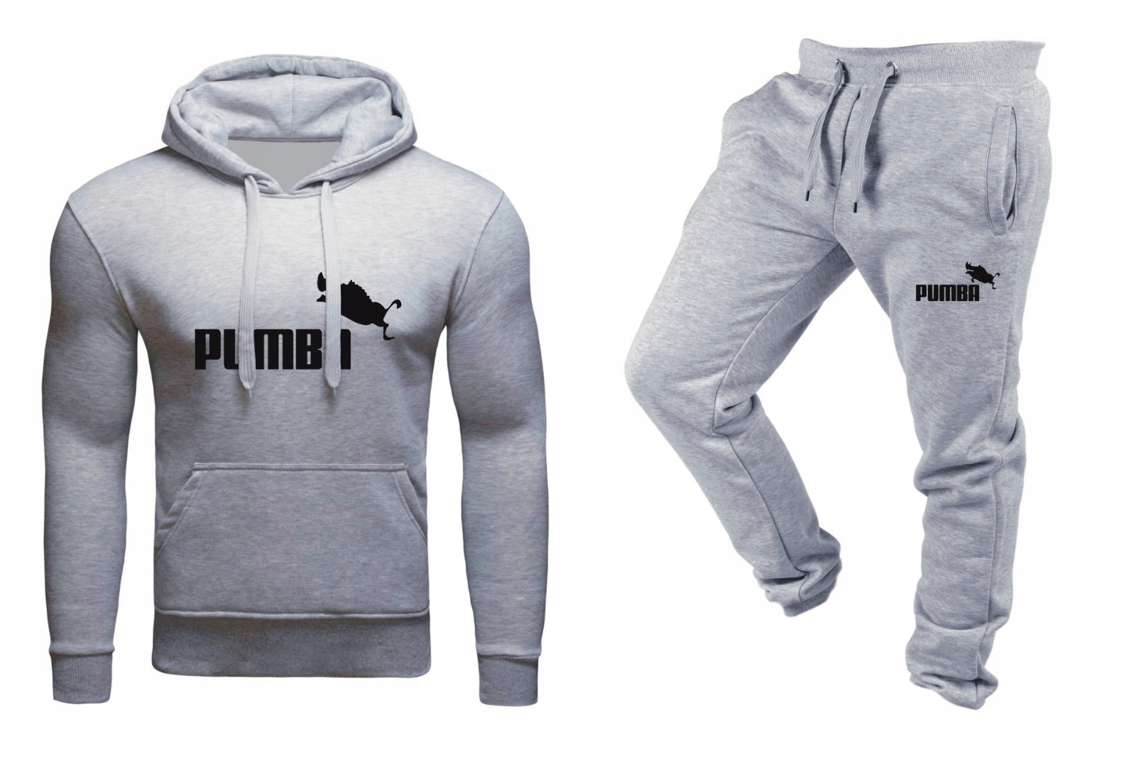 

Komplet Dresowy Dres Pumba Szary XL