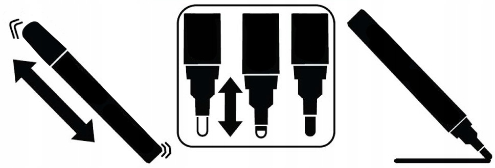 MARKER OLEJNY DO RENOWACJI LITER NA NAGROBKU PISAK FARBA ZŁOTY OLEJOWY Marka inna