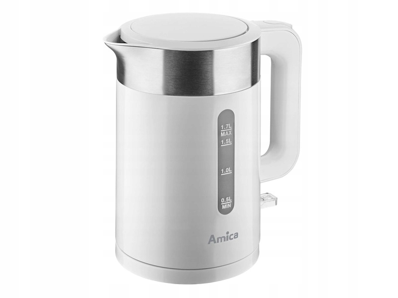 Rychlovarná konvice Amica KD301 2200 W 1,7 l bílá