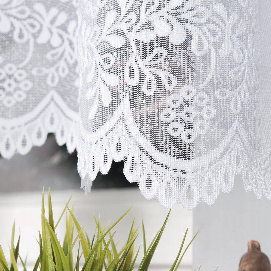 FIRANKA GOTOWA DO SALONU / FIRANA ŻAKARDOWA / 400X150 CM / KAROLINA Materiał żakard