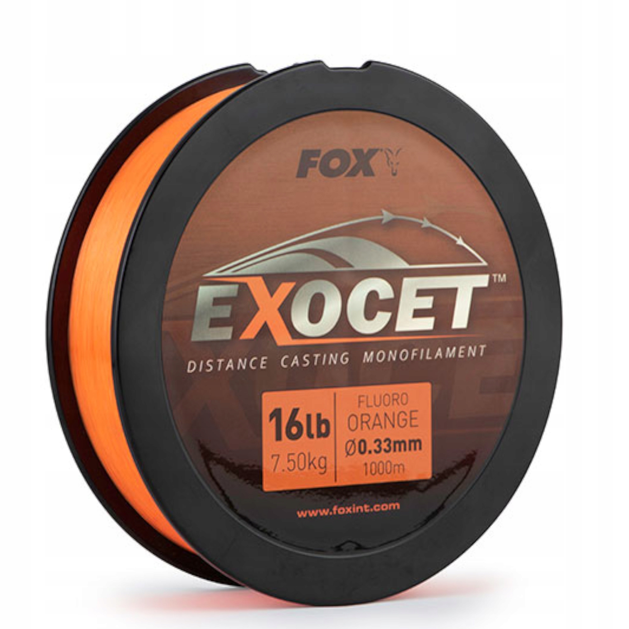 Vlasec Monofilament Fox Fluoro Orange 0,33 mm 1000 m