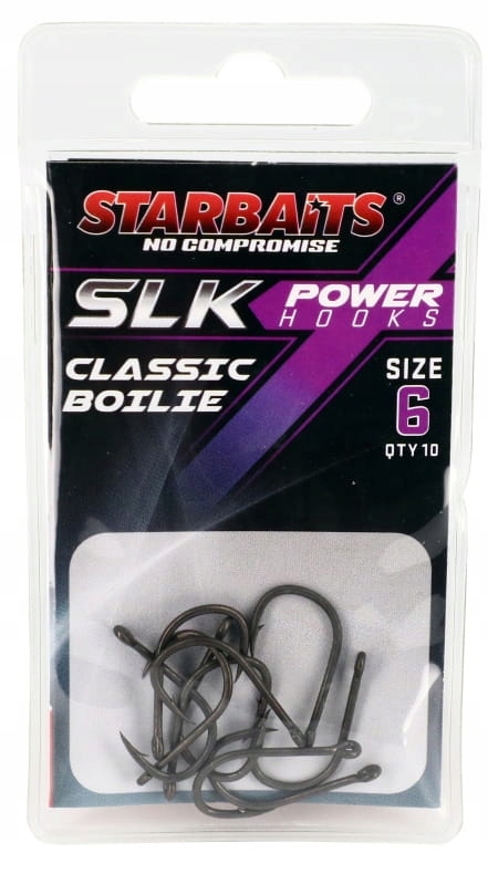 Haczyki Starbaits Power Hook Ptfe Coated Classic Boilie NR6 SZT10