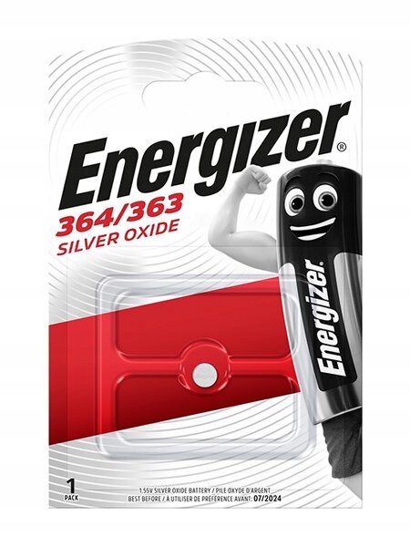 

Bateria srebrowa Energizer 364/ 363 ,SR60 1 szt