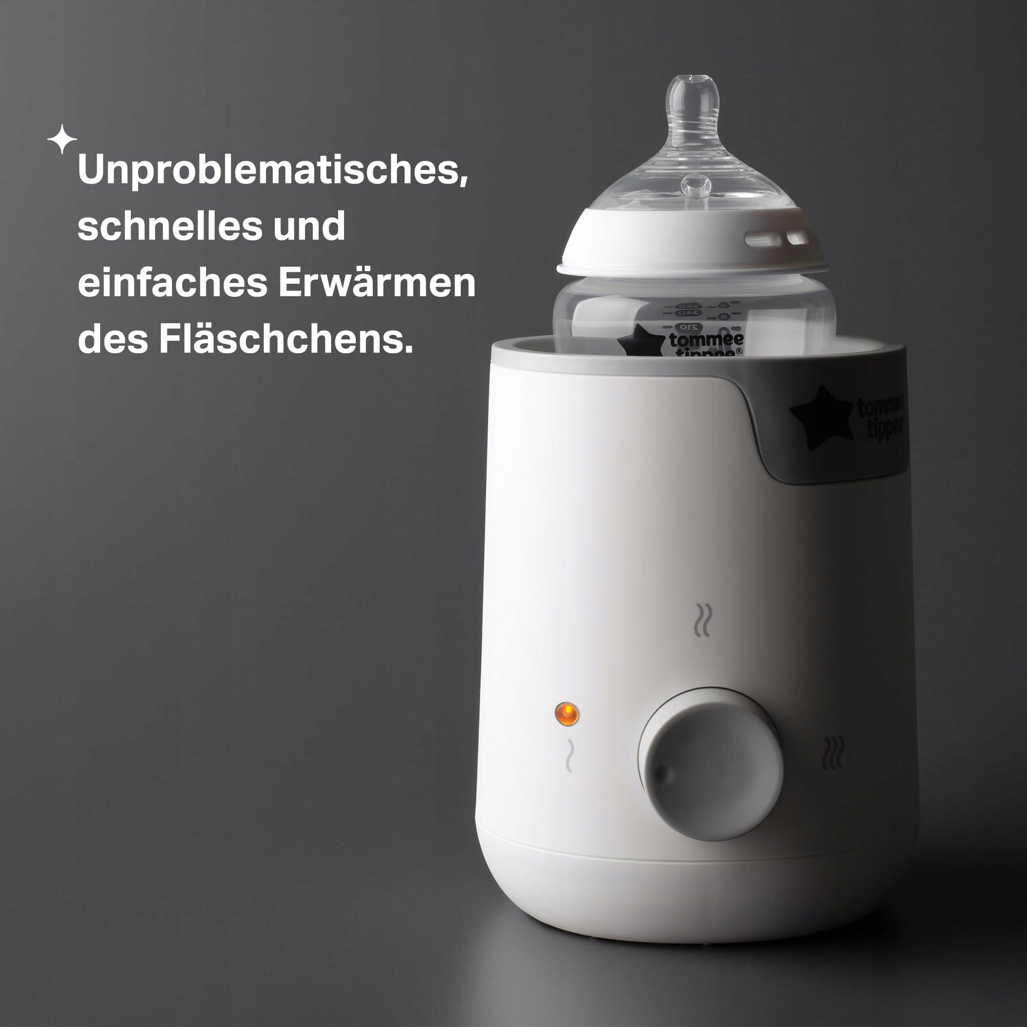 TOMMEE TIPPEE Easiwarm Podgrzewacz Do Butelek I Saszetek Dla Niemowląt — miniatura 4