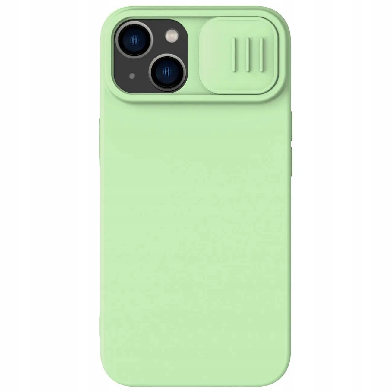 Nillkin CamShield Silky Silicone Case etui iPhone 14 Plus pokrowiec z na