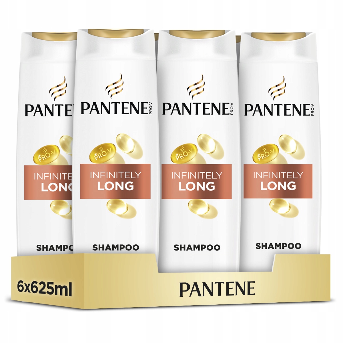 Pantene Pro-V Infinite Lengths Szampon do włosów Weak Hair 6x625ml