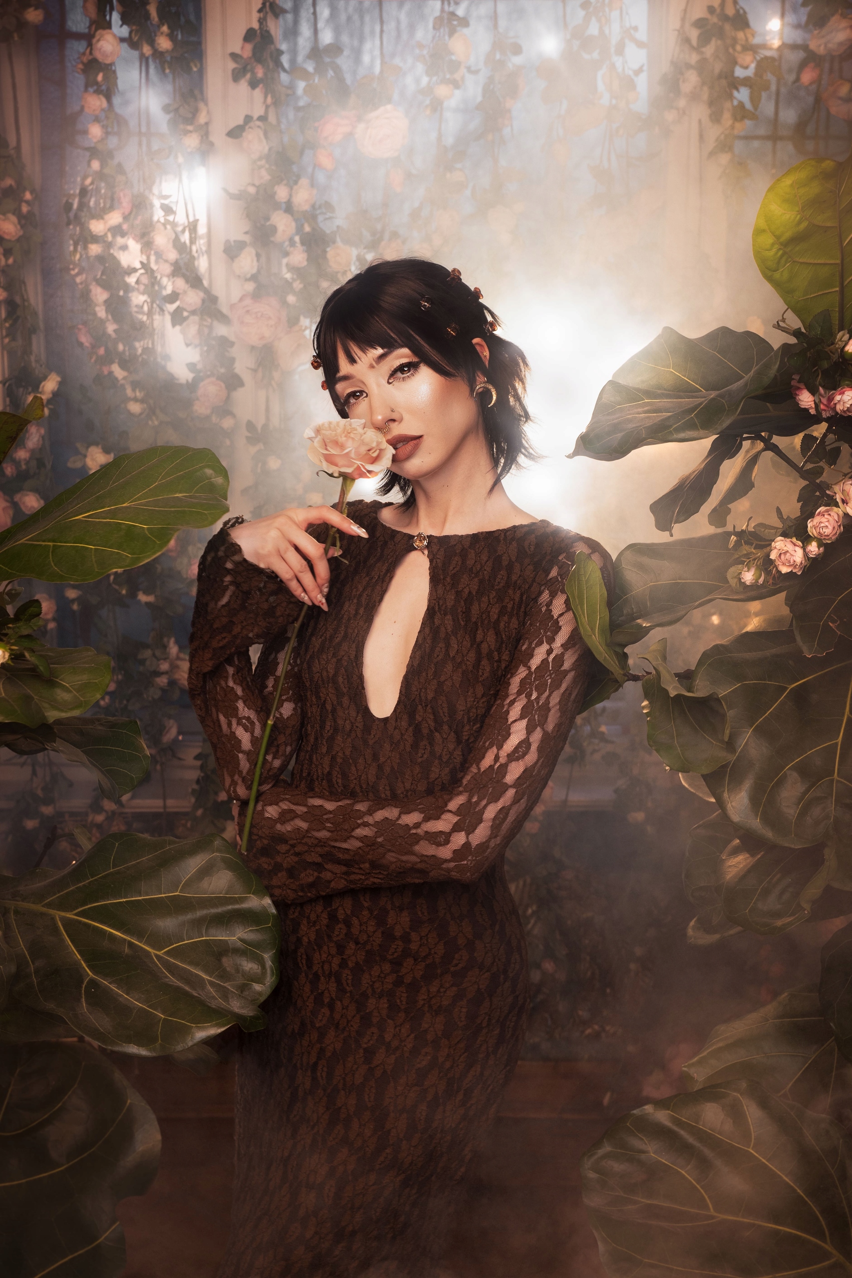 Bell x Fog in the Garden Shape Maker Bronzer 01 Tea time Marka Bell