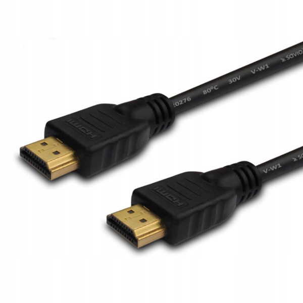 Hdmi kabel Savio CL-75 4K Ethernet 3D Měď Ofc pozlacený 20 m