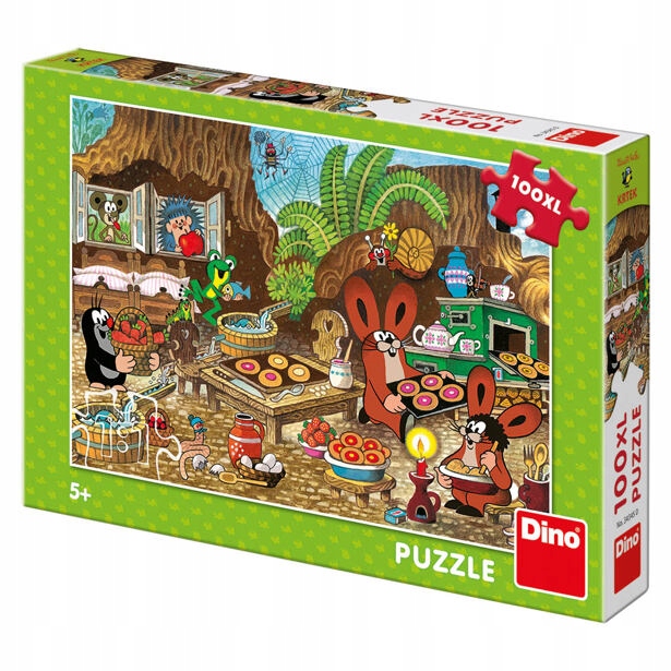 Dino Kret w kuchni 100 elementów XL Puzzle