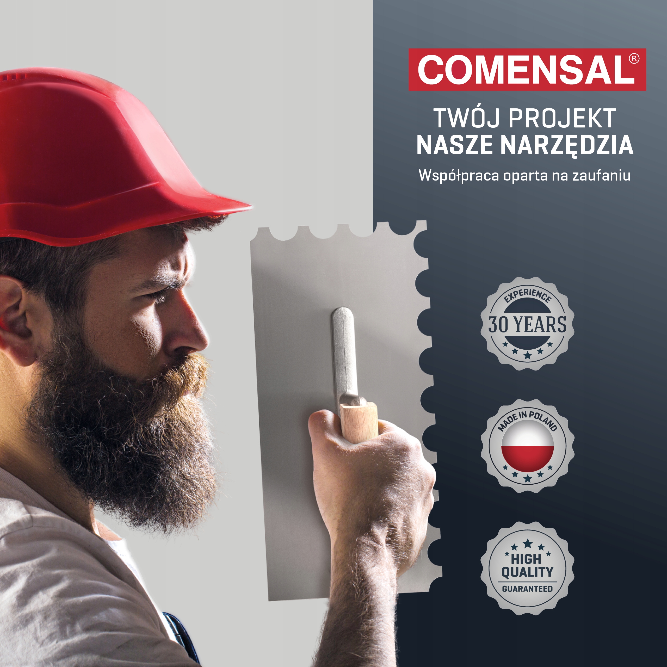 COMENSAL Paca zębata U półokrągła do dużych płytek EAN (GTIN) 5902060002350