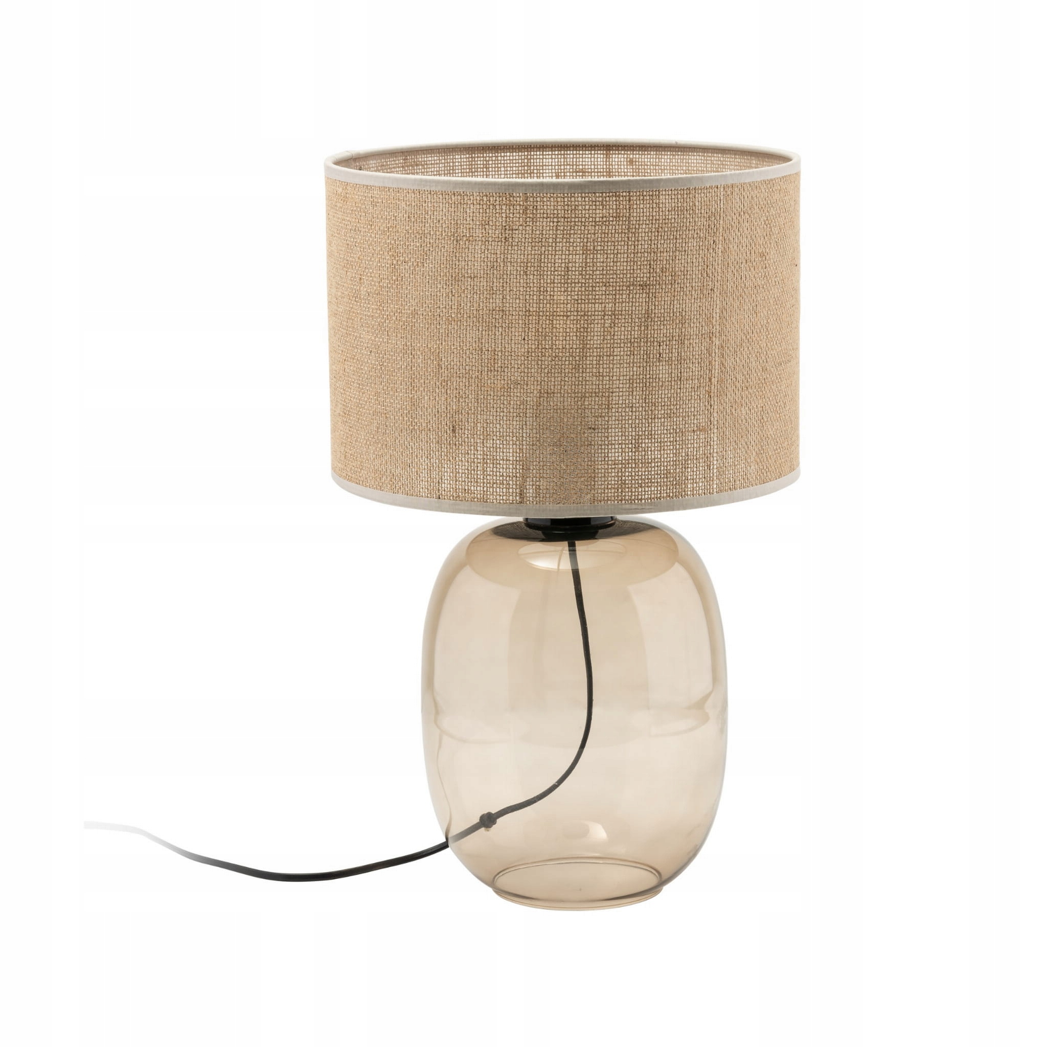 Stolová Lampa Tk Lighting Melódie 5986 E27 Jantárová/juta