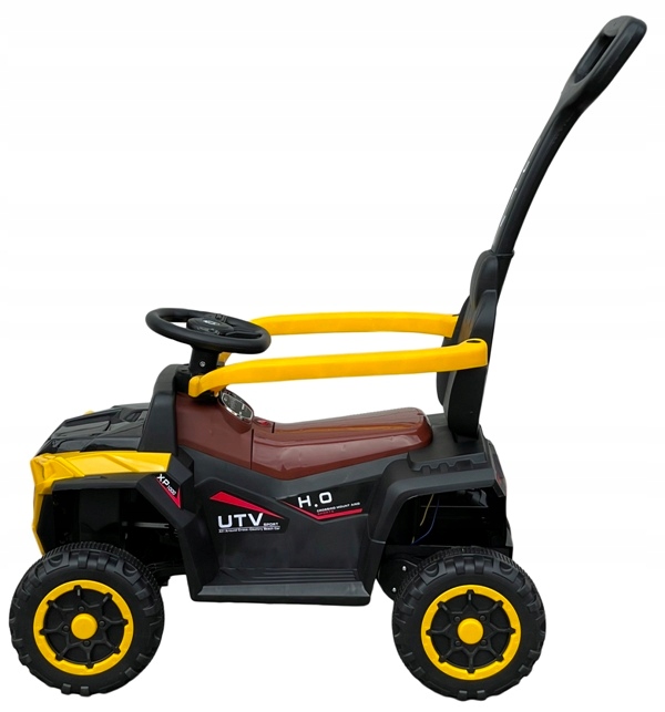 Quad na Akumulator Motor Jeździk Pchacz 3w1 Daszek Jakość 2 Kolory Prędkość maksymalna 4 km/h