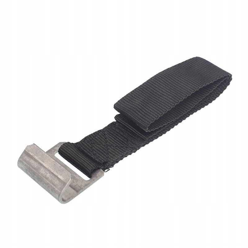 Pas Z Hakiem Płaskim Do Naciągu Firanki Nierdzewny, L=650Mm, B=45Mm, Czarny