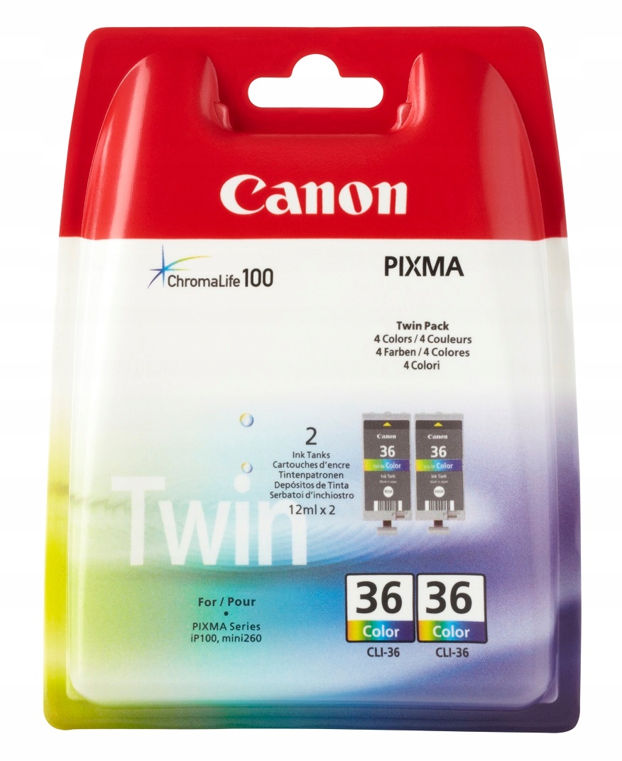 Canon CLI-36 CL Twin 1511B025
