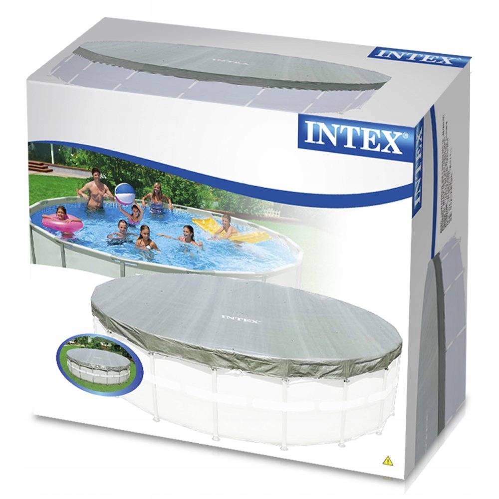 MOCNA POKRYWA WINYLOWA NA BASEN STELAŻOWY 488 cm - INTEX 28040 Producent Intex