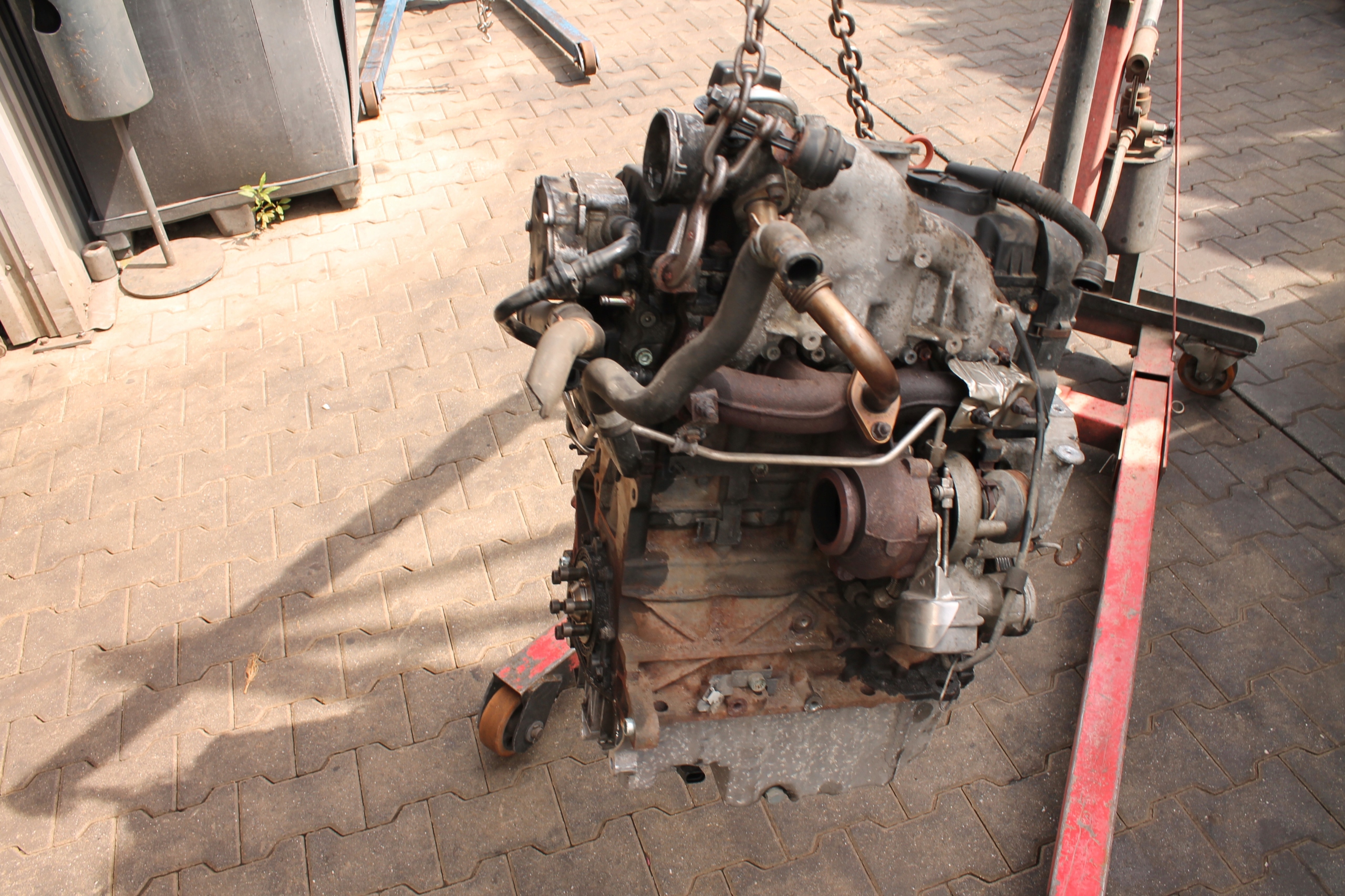 engine complete VW T5 AXB AXC 1,9 TDI 190 TYSKM