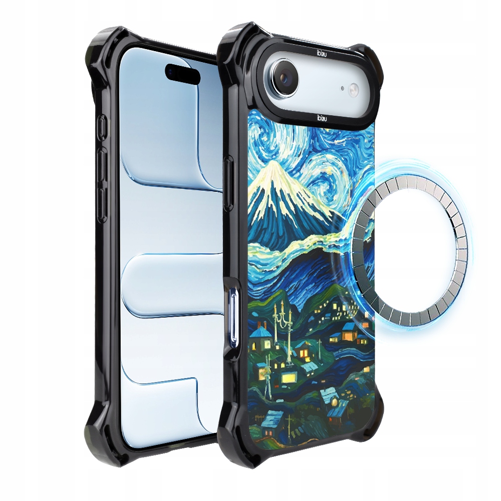 Pouzdro pro iPhone Air Ibizu DropGuard Ultra s MagSafe, hvězdná noc