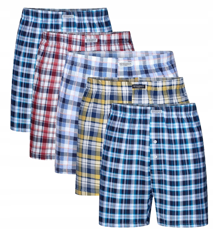 

5X Henderson Bokserki Męskie Luźne XL