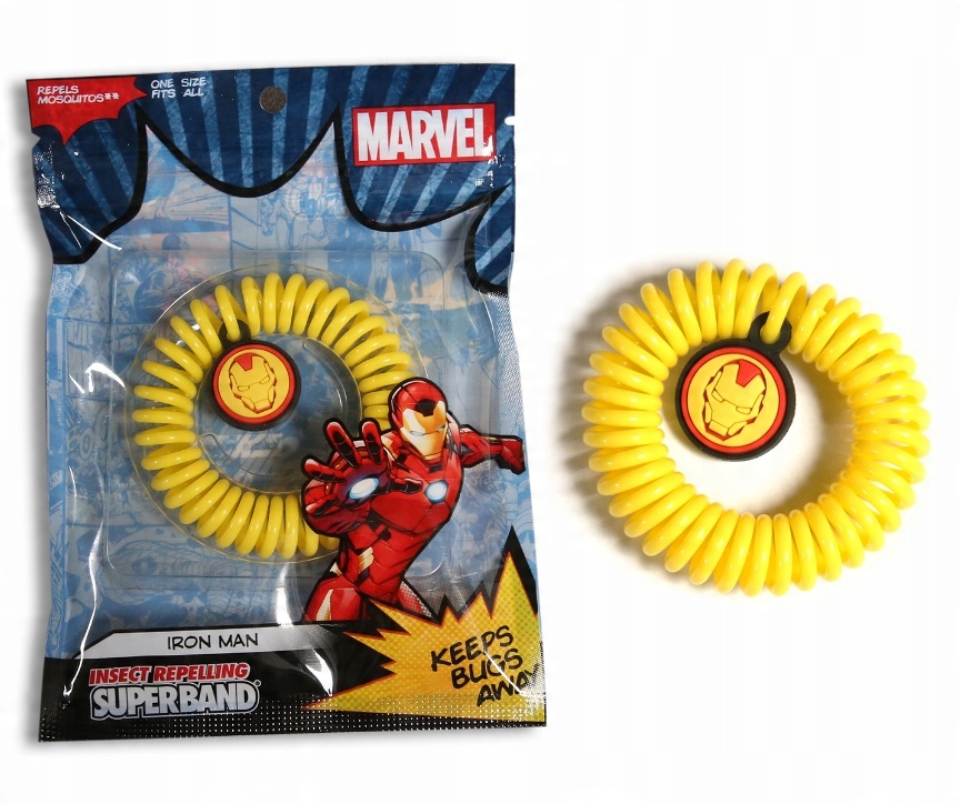 

Opaska Przeciw Owadom Superband Iron Man Marvel
