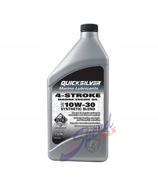Olej Quicksilver 10W30 4Stroke synthetic marine 1L 92-8M0152563