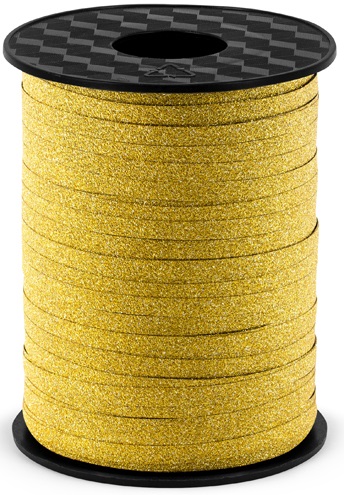 

Wstążka Tasiemka Brokatowa Złota 225m, 1szt.