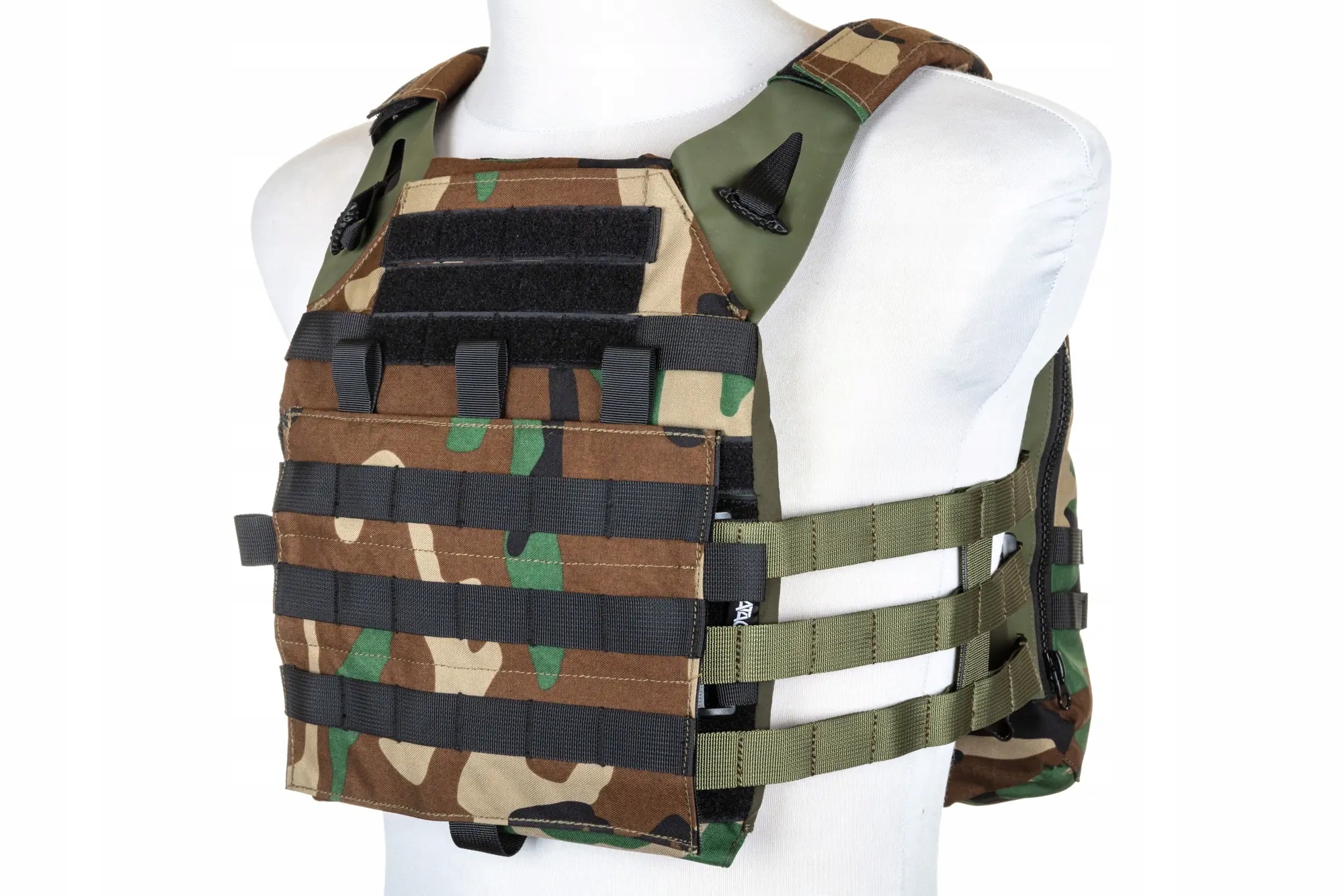 Taktická vesta Specna Arms Tactical typu Plate Carrier s panelem