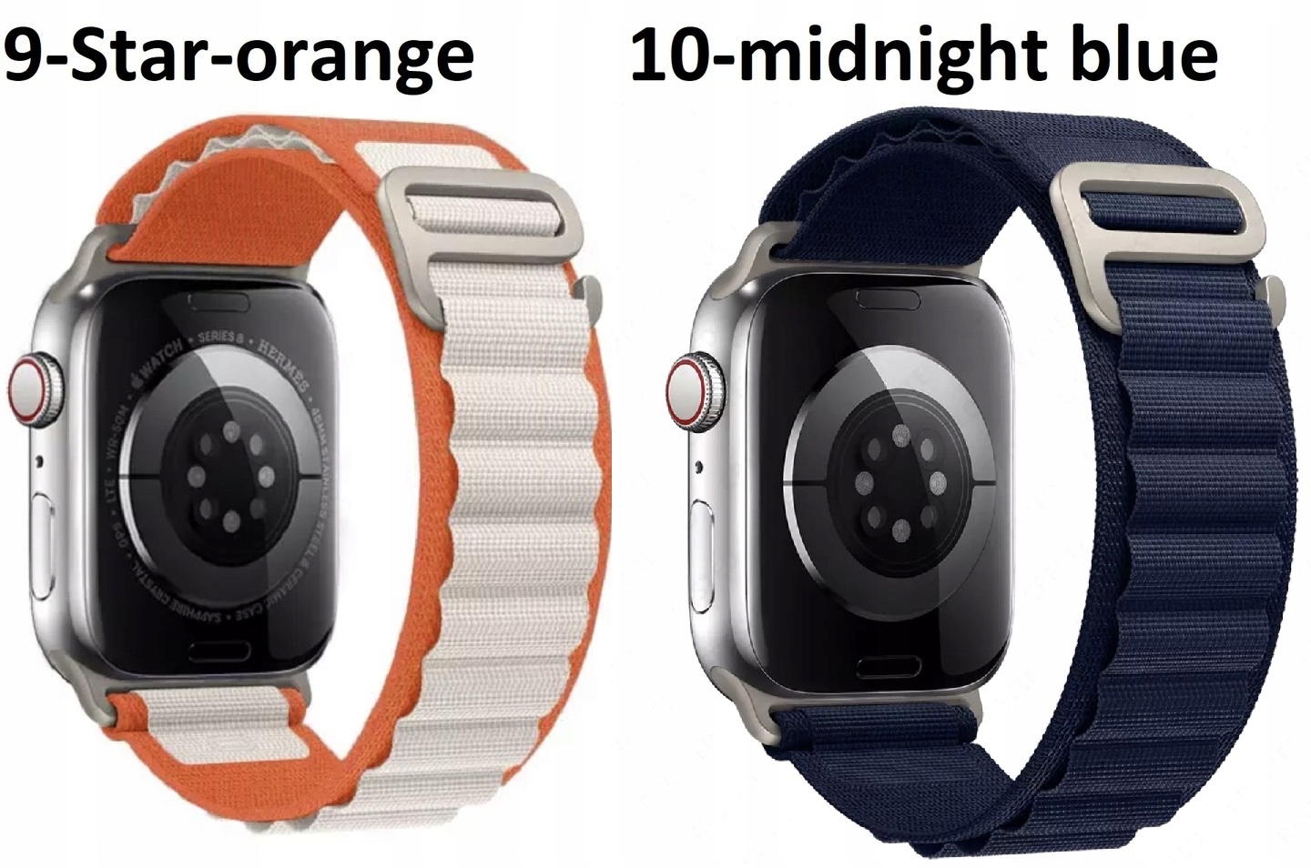 PASEK DO APPLE WATCH 2 3 4 5 6 7 8 9 SE ULTRA 2 38/40/41/42/44/45/49 Alpine Pochodzenie zamiennik