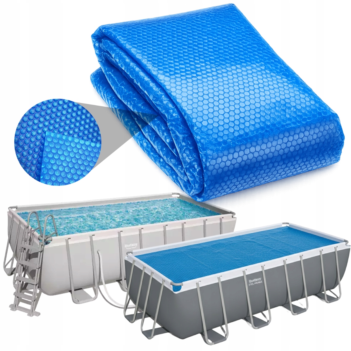 Tepelný Ohrievač Vody Solárna Krytka Je Vhodná Pre Bazén Bestway 56670