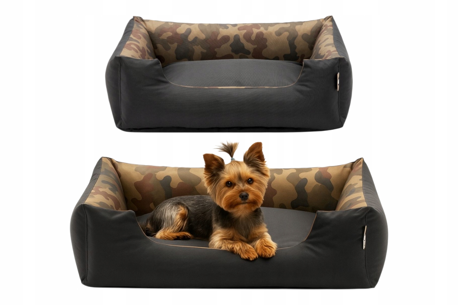 Levně Pelíšek pro psa 70x55 M matrace pohovka polštář potah pohovka Maskáčový