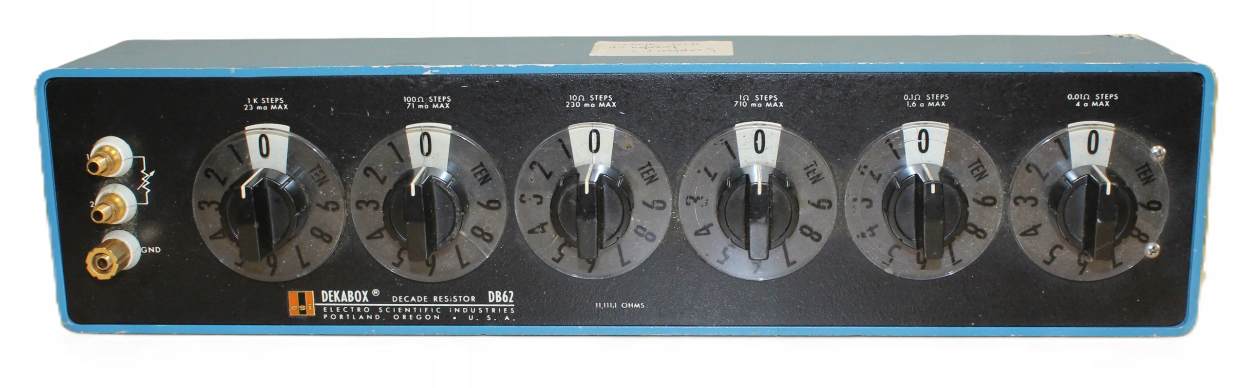 ESI DB62 Dekabox Rezystor dekadowy 1-1,0 Mohm