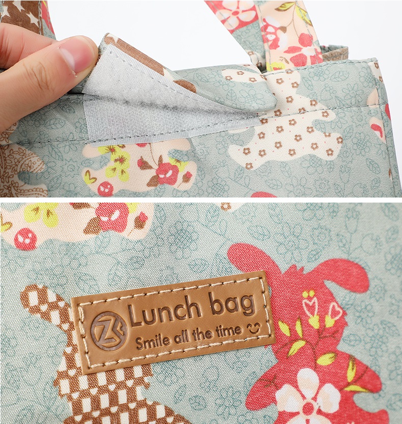 TORBA LUNCH BOX TERMICZNA ŚNIADANIOWA IZOLACYJNA Kolor dominujący wielokolorowy