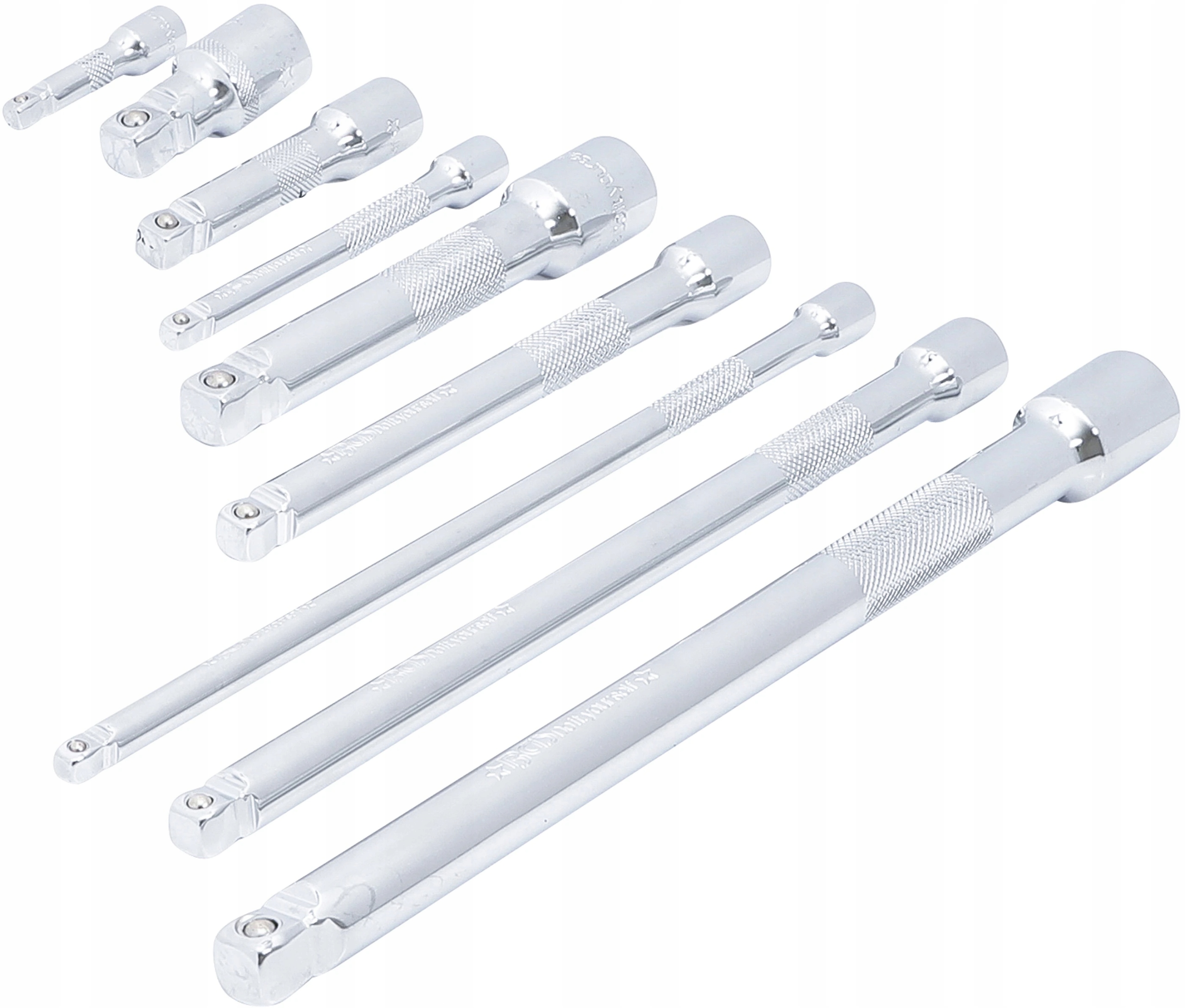 Bgs 6113, Sada sklopného prodloužení 6,3 mm (1/4") 10 mm (3/8") 12,5