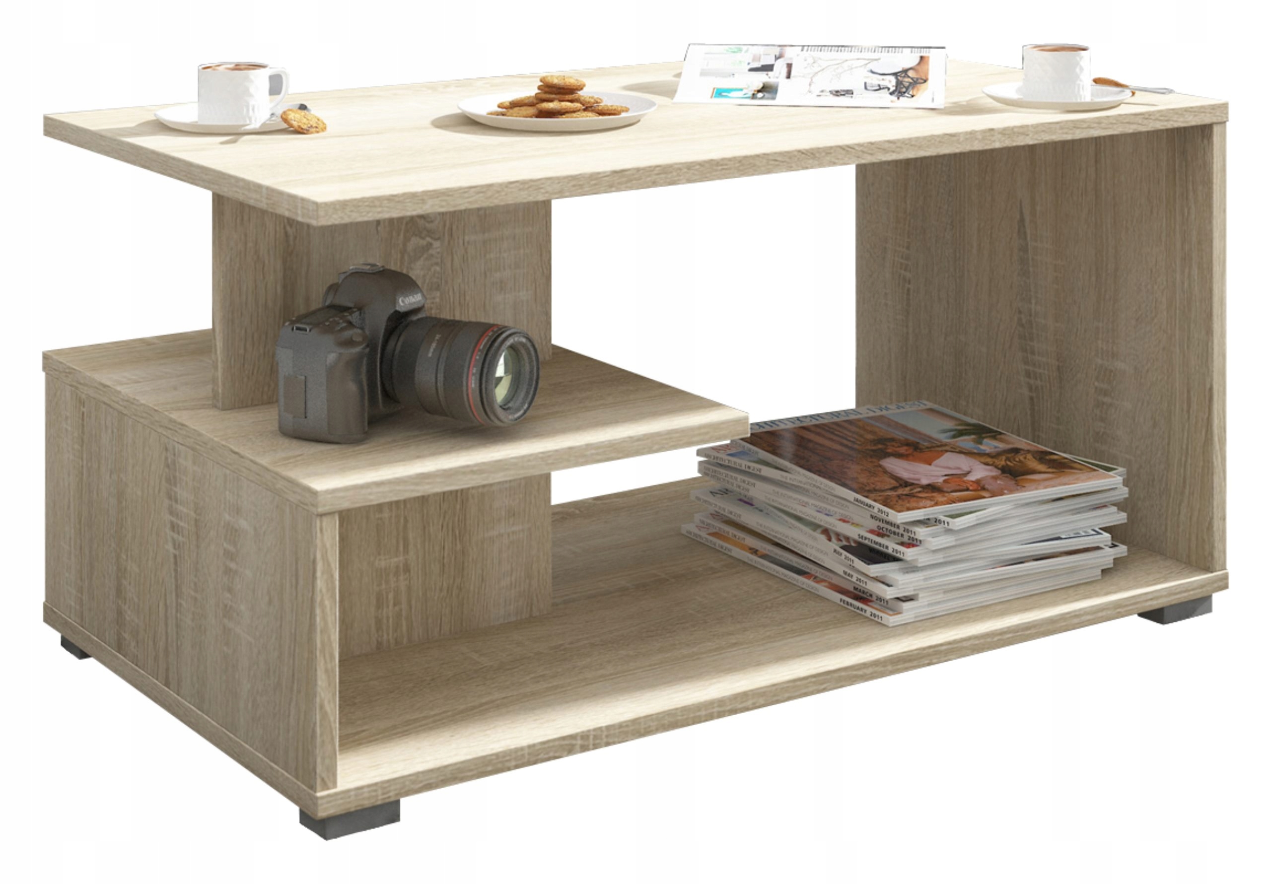 Lavica konferenčný stolík Pin dub sonoma 90x51 do obývačky Akd