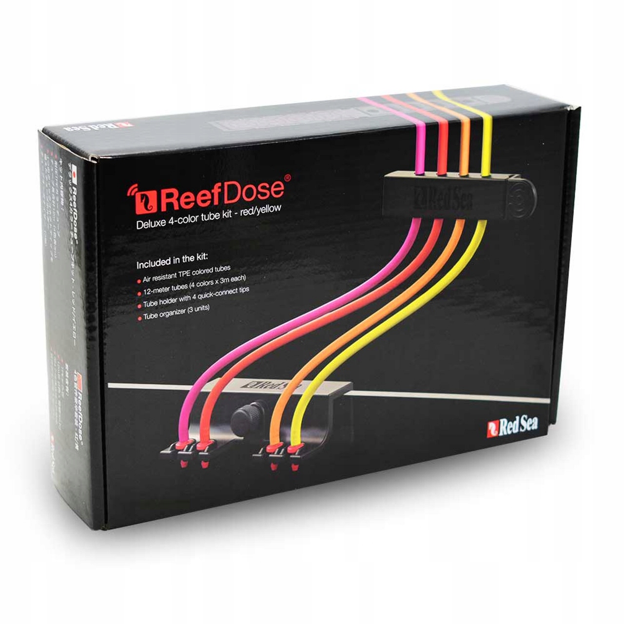 Red Sea ReefDose Tube Kit Yellow Sada žlutých hadiček s upevněním
