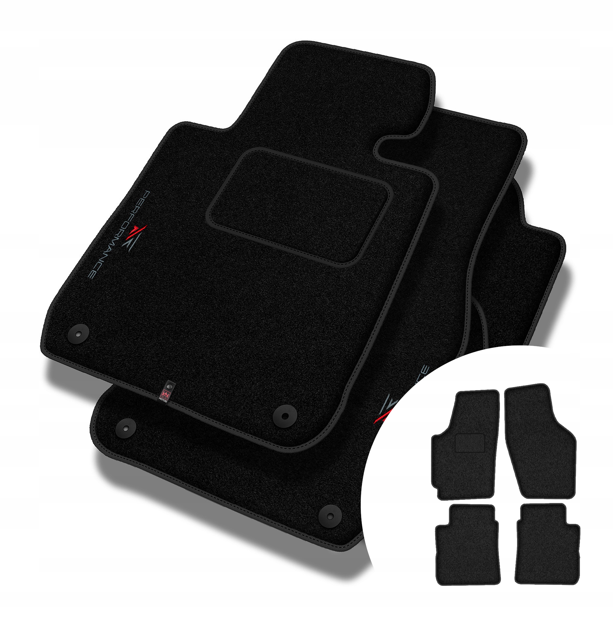Velurové koberce Performance pro Daewoo Tico 1996-2001