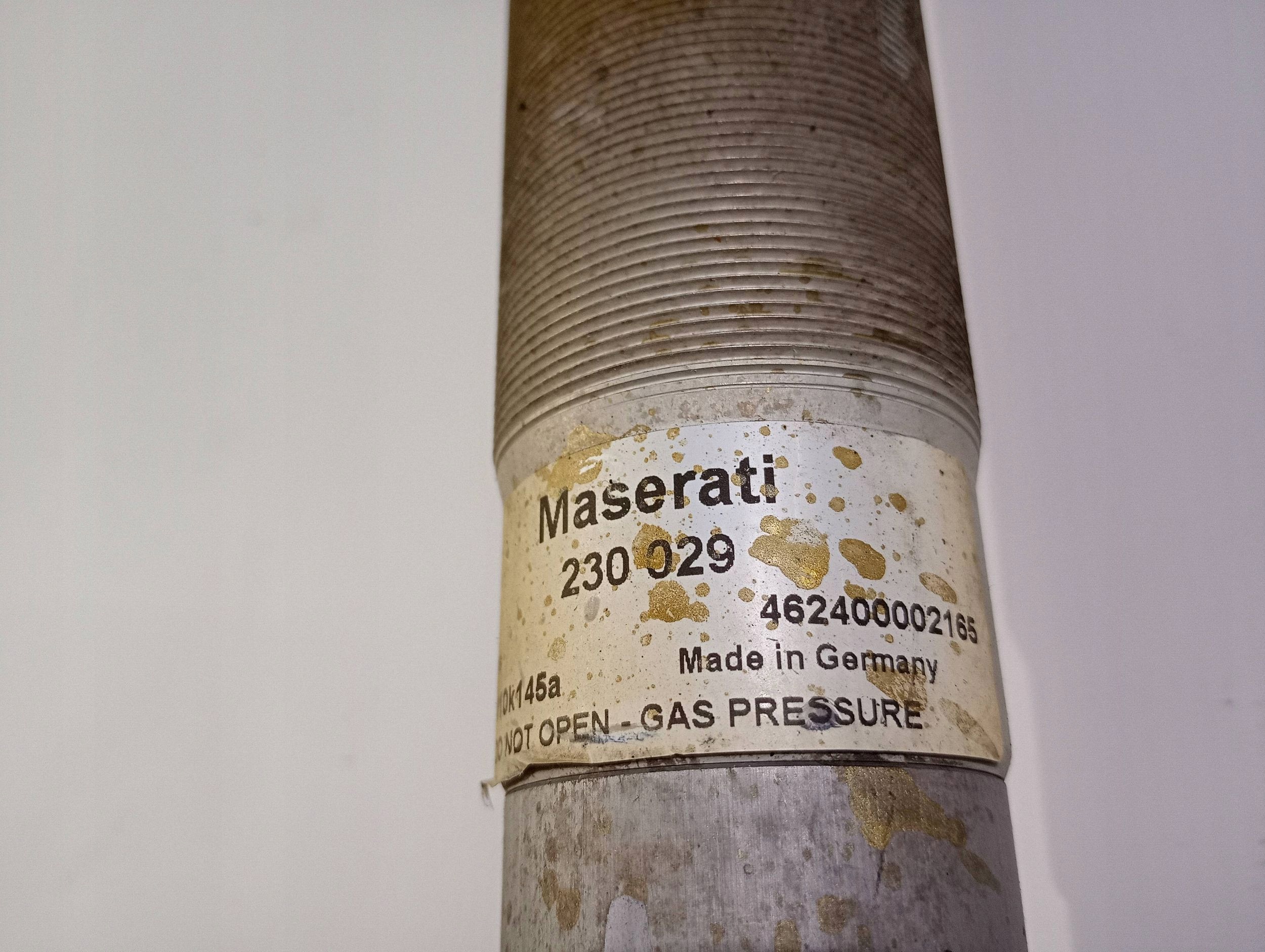 shock absorber mcperson spring right left front Maserati GranTurismo 2008
