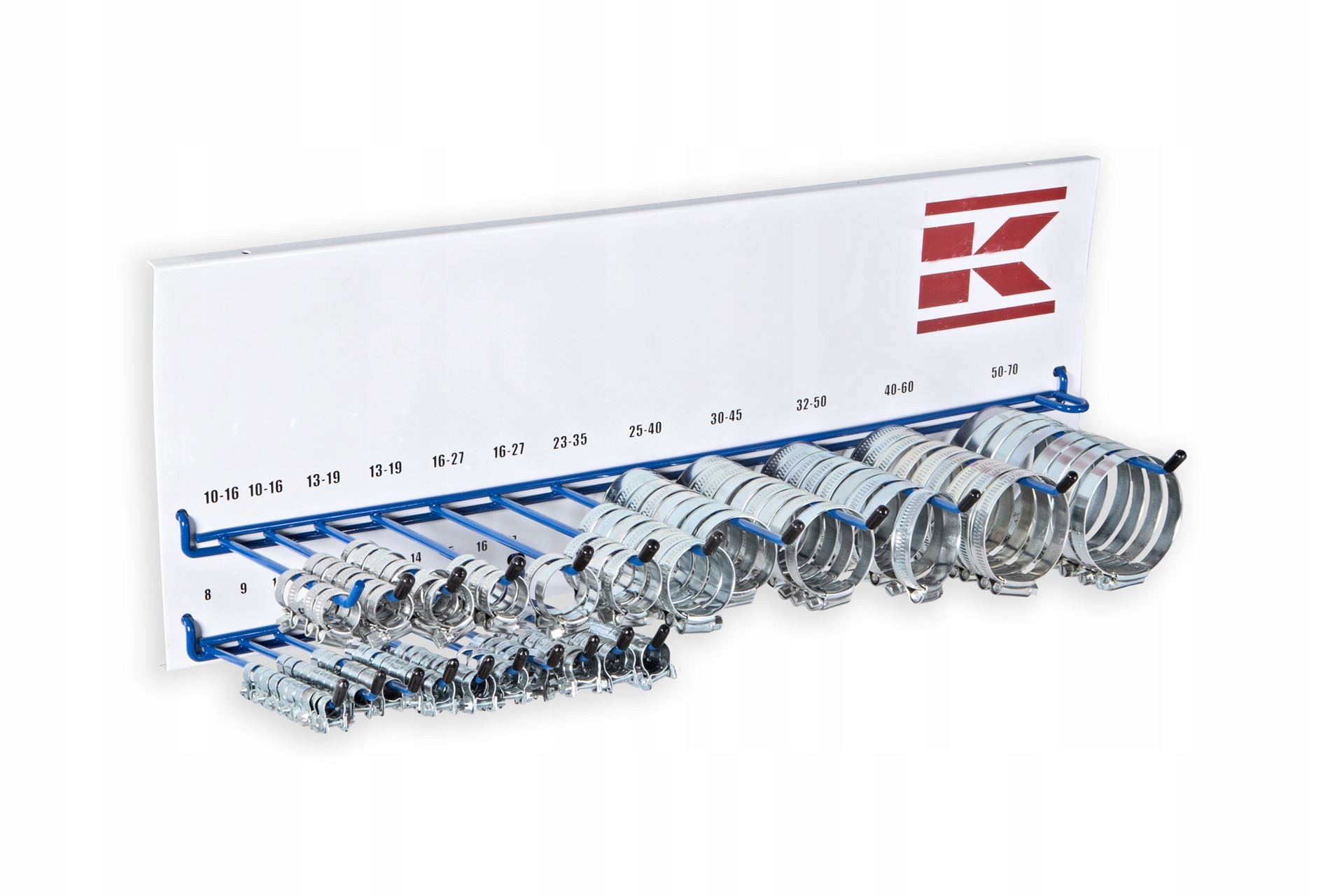 Opaska ślimakowa Zestaw 9 mm x 100 mm 220 szt. Wieszak Polski Sprzedawca