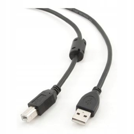 Gembird Kabel Usb 2.0 A-b Am-bm 1.8 m ferryt czarny