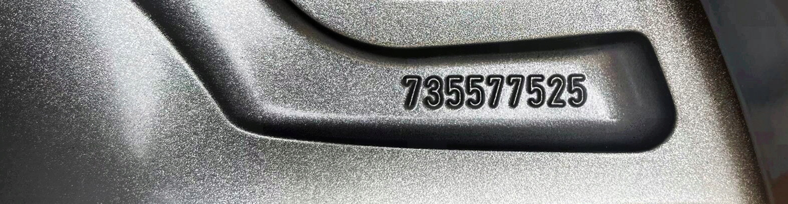 4x NOWE Felgi OE JEEP RENEGADE COMPASS 7x17 5x110 ET40 735577525 + TPMS Rozstaw śrub 5x110