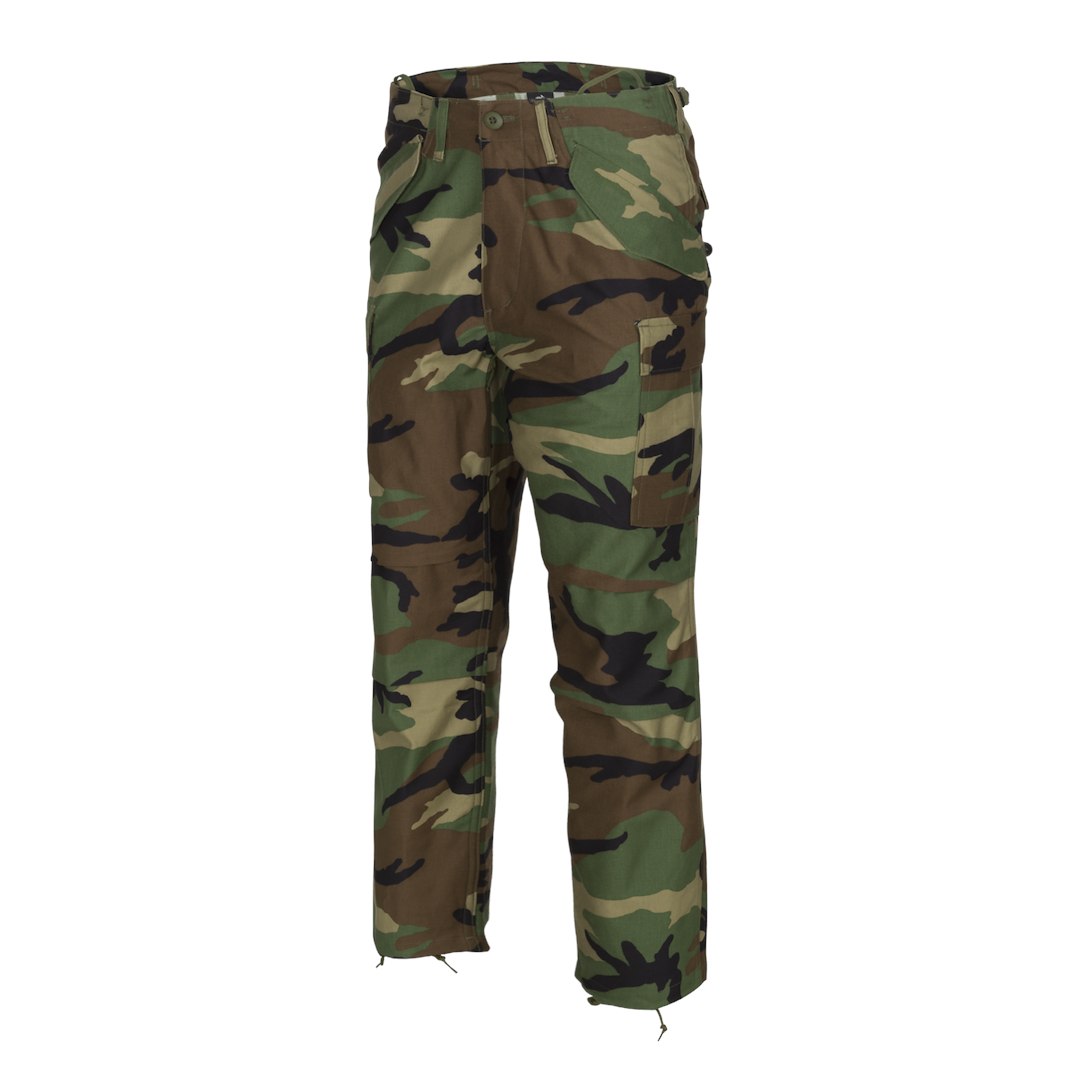 Kalhoty M65 Nyco Sateen Us Woodland