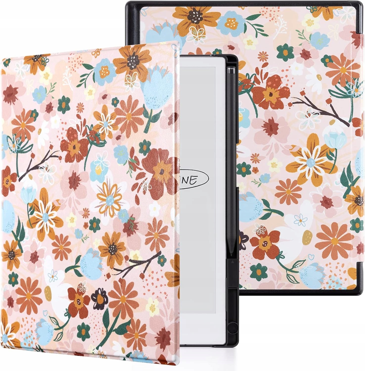 Najlżejsze magnetyczne case etui futerał pokrowiec do reMarkable 2 kwiaty