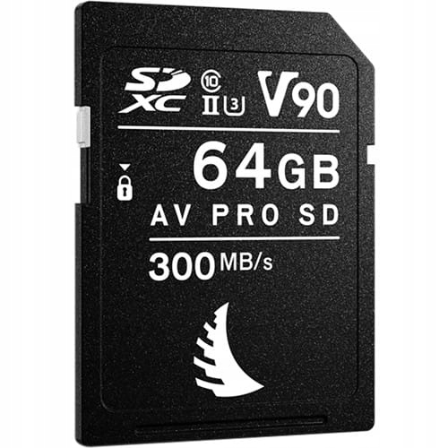 Karta pamięci Sd Sdxc Angelbird Av Pro Sd MK2 64GB V90 bardzo szybka