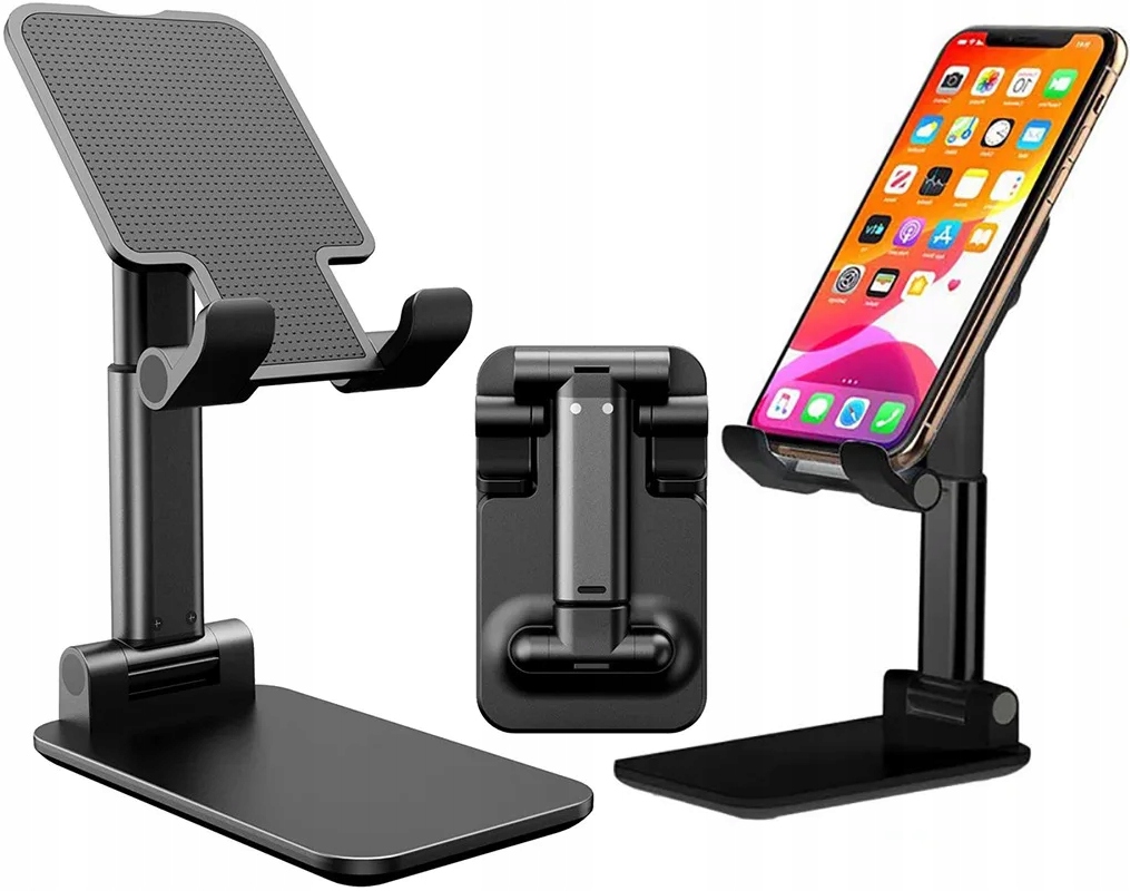 PODSTAWKA UCHWYT POD TELEFON TABLET STOJAK NA TELEFON SOLIDNA PODPÓRKA