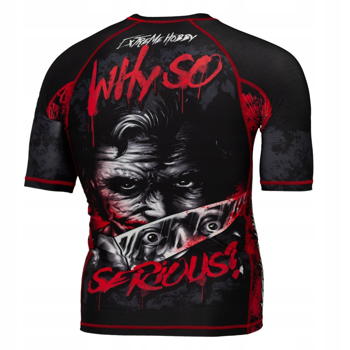 Rashguard termoaktywny do MMA WHY SO SERIOUS L Płeć mężczyzna